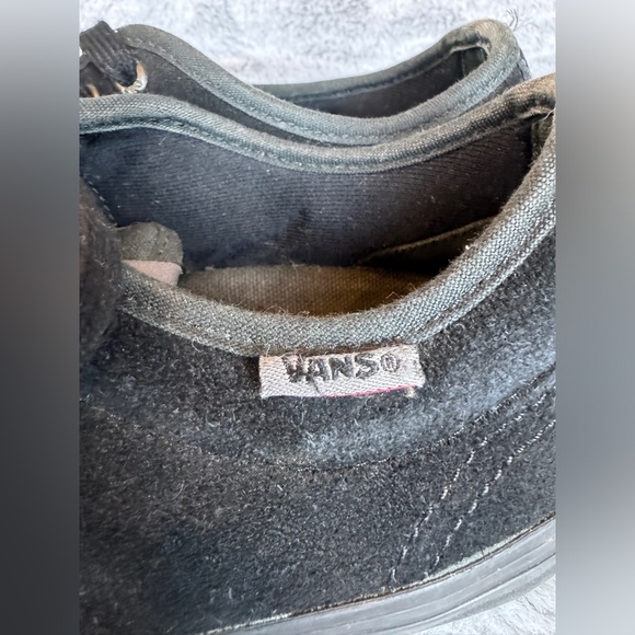 Vans Black Off the Wall Skateboarding Sneakers- Sz 7.5 - Picture 6 of 9